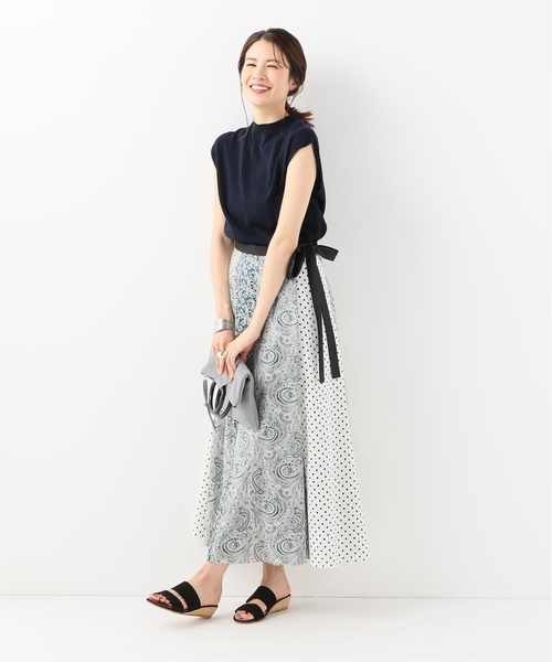 La TOTALITE(ラトータリテ)の「LIBERTY パネルスカート◆(スカート・レディース・ライトグリーン・36/38)」の14枚目の写真