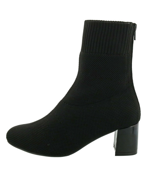 byあしながおじさん（バイアシナガオジサン）の「〈ｂｙあしながおじさん〉ソックスブーツ（ブーツ・レディース・ブラック/ネイビー/ライトブラウン/ブラック系その他・22.5cm/23.5cm/24.5cm/23.0cm/24.0cm）」の8枚目の写真