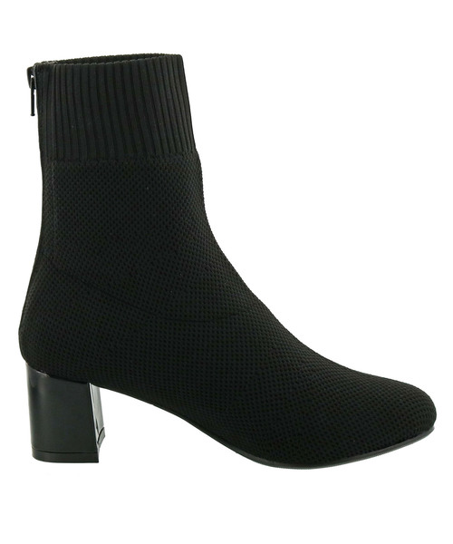 byあしながおじさん（バイアシナガオジサン）の「〈ｂｙあしながおじさん〉ソックスブーツ（ブーツ・レディース・ブラック/ネイビー/ライトブラウン/ブラック系その他・22.5cm/23.5cm/24.5cm/23.0cm/24.0cm）」の9枚目の写真