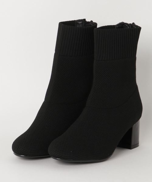 byあしながおじさん（バイアシナガオジサン）の「〈ｂｙあしながおじさん〉ソックスブーツ（ブーツ・レディース・ブラック/ネイビー/ライトブラウン/ブラック系その他・22.5cm/23.5cm/24.5cm/23.0cm/24.0cm）」の13枚目の写真