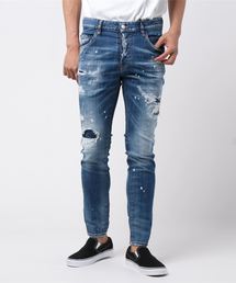 DSQUARED2 | PANTS 5 POCKETS /SKATER JEAN /RIPPED WHITE SPOTS WASH /0192(デニムパンツ)