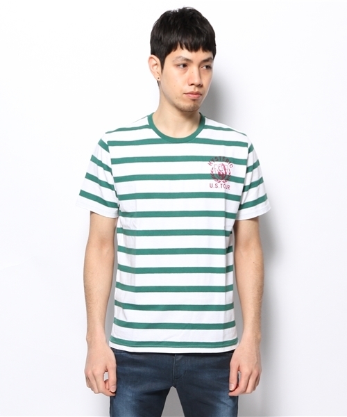 HYSTERIC GLAMOUR（ヒステリックグラマー）の「U．S TOUR pt T-SH（Tシャツ/カットソー・メンズ・イエロー系その他/グリーン系その他/ブルー系その他・LARGE/SMALL/MEDIUM）」の6枚目の写真