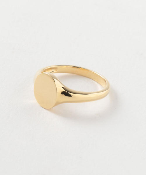 Gabriela Artigas リング Large Disc Signet Ring ディスクシグネットリング | Gabriela Artigas + CO