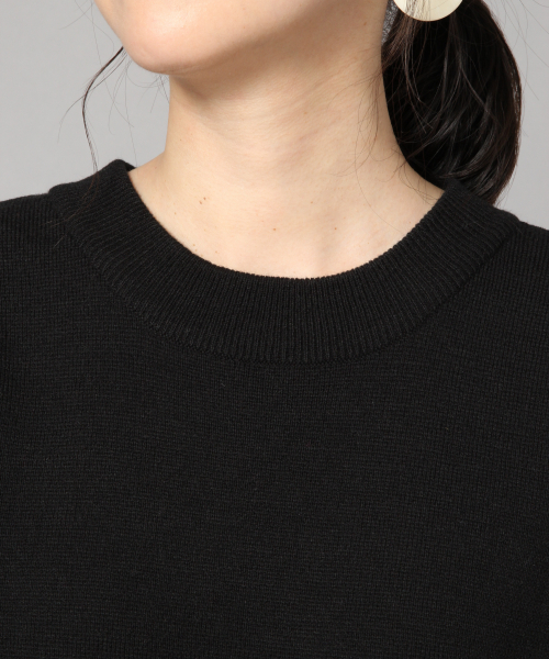 LOWRYS FARM（ローリーズファーム）の「１２Ｇミラノリブワンピ　849367（ワンピース・レディース・ブラック/ベージュ/ブラウン/グリーン/パープル/モカ/イエロー・FREE）」の11枚目の写真