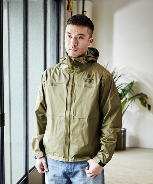 GORDON MILLER（ゴードンミラー）の「GORDON MILLER（ゴードンミラー） 2.5 LAYER HARD SHELL JACKET (ゴードンミラー 2.5レイヤーハードシェルジャケット)(2colors)(Unisex)(オリーブドラブ ブラック)（ブルゾン・レディース・オリーブドラブ/ブラック・S/L/M）」の20枚目の写真