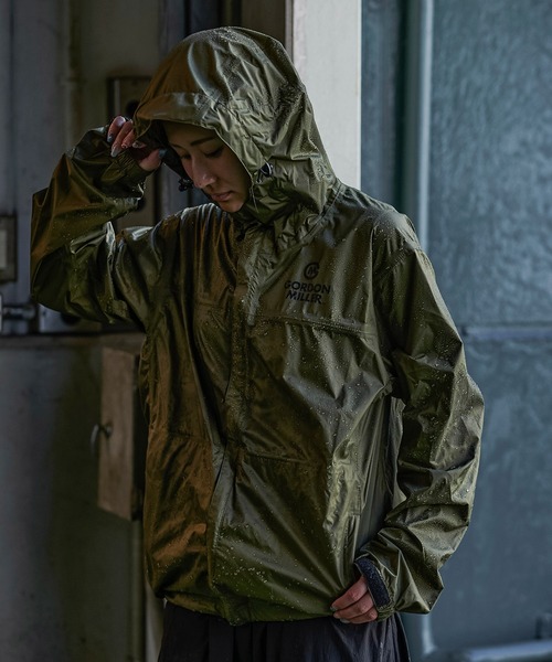 GORDON MILLER（ゴードンミラー）の「GORDON MILLER（ゴードンミラー） 2.5 LAYER HARD SHELL JACKET (ゴードンミラー 2.5レイヤーハードシェルジャケット)(2colors)(Unisex)(オリーブドラブ ブラック)（ブルゾン・レディース・オリーブドラブ/ブラック・S/L/M）」の18枚目の写真
