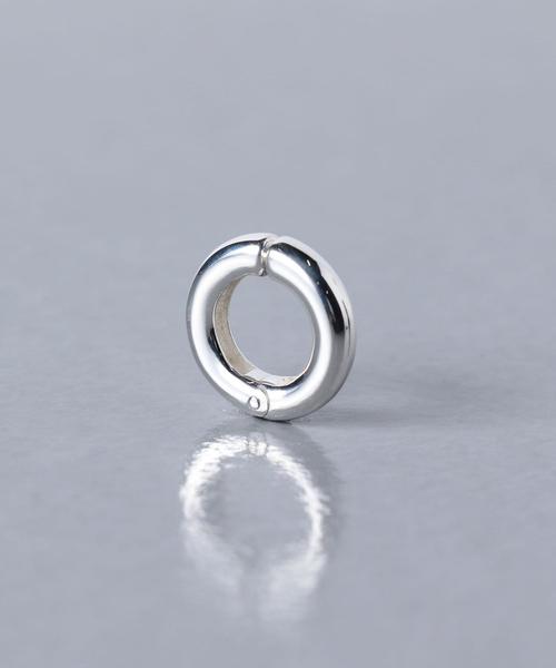 UNITED ARROWS（ユナイテッドアローズ）の「UWSC HOOP SPRING SLV イヤリング S（イヤリング・レディース・シルバー・FREE）」の3枚目の写真