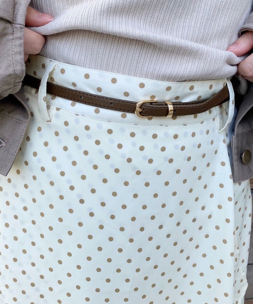 apres jour（アプレジュール）の「ドットフリルデザインスカート【ZOZOTOWN限定アイテム】（スカート・レディース・アイボリー/ブラック/モカ・フリー）」の16枚目の写真