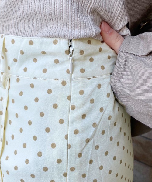 apres jour（アプレジュール）の「ドットフリルデザインスカート【ZOZOTOWN限定アイテム】（スカート・レディース・アイボリー/ブラック/モカ・フリー）」の17枚目の写真