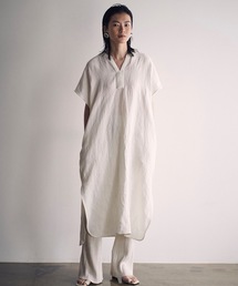 リネン カフタン