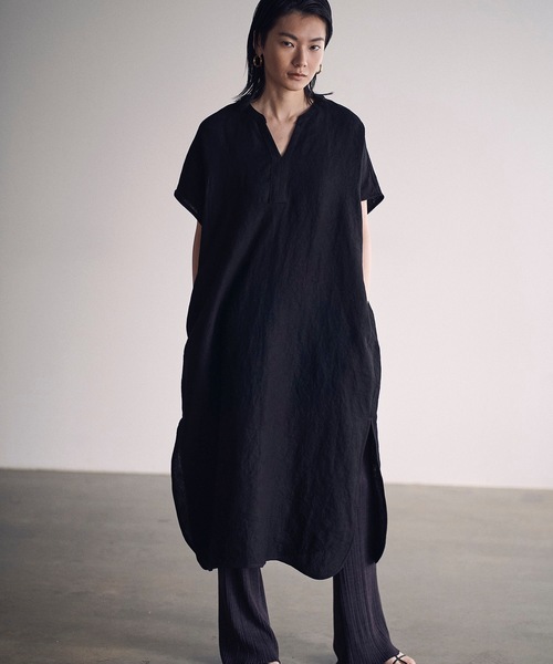 SEA（シー）の「リネン カフタン（ワンピース）」 - WEAR