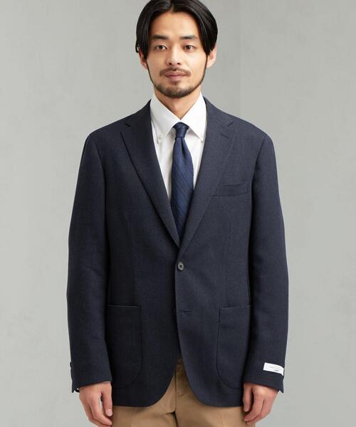 green label relaxing(グリーンレーベルリラクシング)の「ECO メッシュ 無地 2B NT 2PP- ジャケット(テーラードジャケット・メンズ・ネイビー/コバルトブルー/グレー・50/44/48/46/42)」の21枚目の写真
