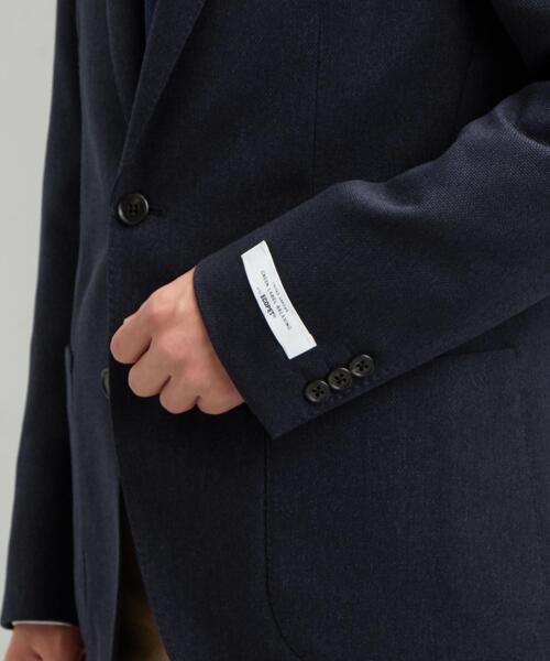 green label relaxing(グリーンレーベルリラクシング)の「ECO メッシュ 無地 2B NT 2PP- ジャケット(テーラードジャケット・メンズ・ネイビー/コバルトブルー/グレー・50/44/48/46/42)」の16枚目の写真