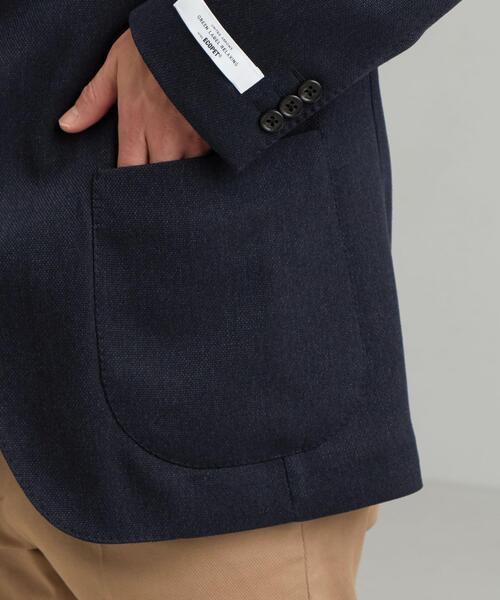 green label relaxing(グリーンレーベルリラクシング)の「ECO メッシュ 無地 2B NT 2PP- ジャケット(テーラードジャケット・メンズ・ネイビー/コバルトブルー/グレー・50/44/48/46/42)」の17枚目の写真