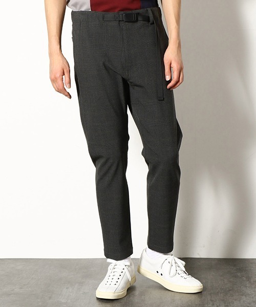 COMME CA COMMUNE(コムサコミューン)の「グレンチェック柄 クライミングパンツ(その他パンツ・メンズ・ブラウン/チャコール・SMALL/MEDIUM/LARGE)」の2枚目の写真