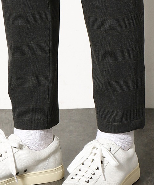 COMME CA COMMUNE(コムサコミューン)の「グレンチェック柄 クライミングパンツ(その他パンツ・メンズ・ブラウン/チャコール・SMALL/MEDIUM/LARGE)」の9枚目の写真