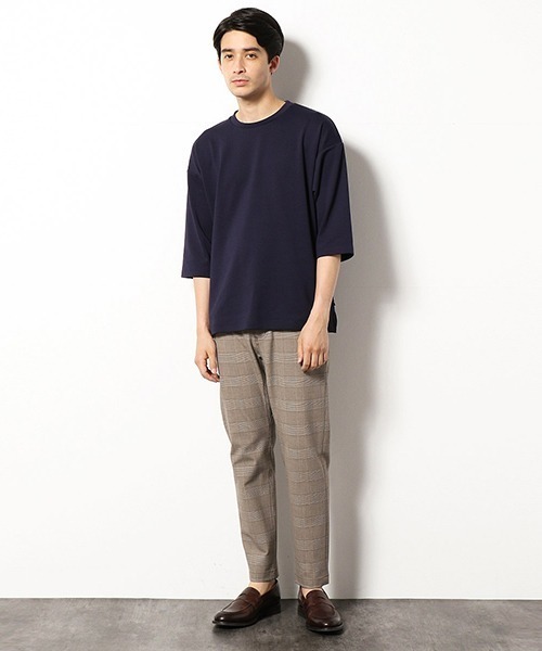 COMME CA COMMUNE(コムサコミューン)の「グレンチェック柄 クライミングパンツ(その他パンツ・メンズ・ブラウン/チャコール・SMALL/MEDIUM/LARGE)」の3枚目の写真