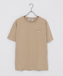 【FILA/フィラ】ポケット付き ワンポイント刺繍 半袖Tシャツ/デカロゴプリント半袖Tシャツ