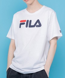 【FILA/フィラ】ポケット付き ワンポイント刺繍 半袖Tシャツ/デカロゴプリント半袖Tシャツ
