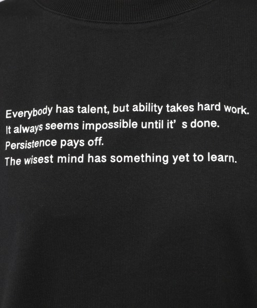 PAGEBOY（ページボーイ）の「フロントロゴTEE（Tシャツ/カットソー・レディース・オフホワイト/ブラック・FREE）」の8枚目の写真