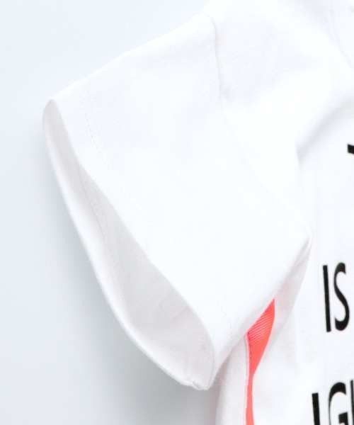 BRANSHES（ブランシェス）の「ネオンライン半袖ロゴTシャツ（Tシャツ/カットソー・キッズ・パープル/オフホワイト・80ｃｍ/140cm/100cm/90cm/110cm/150cm/130cm/120cm）」の22枚目の写真