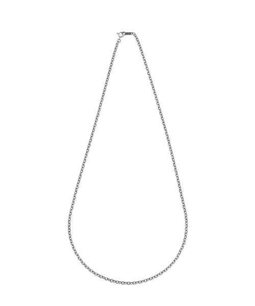 LION HEART(ライオンハート)の「“BASIC”ミディアムシルバーチェーンネックレス/シルバー925【LION HEART / ライオンハート】(ネックレス・メンズ・A/B/C/D・50cm/60cm)」の7枚目の写真