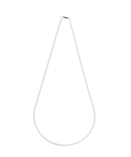 LION HEART(ライオンハート)の「“BASIC”ミディアムシルバーチェーンネックレス/シルバー925【LION HEART / ライオンハート】(ネックレス・メンズ・A/B/C/D・50cm/60cm)」の11枚目の写真