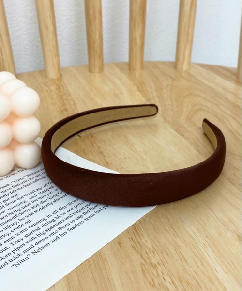 apres jour(アプレジュール)の「【apres jour×ARIAZ】ぷっくりカチューシャ(カチューシャ・レディース・ベージュ/ダークブラウン/アイボリー・FREE)」の4枚目の写真