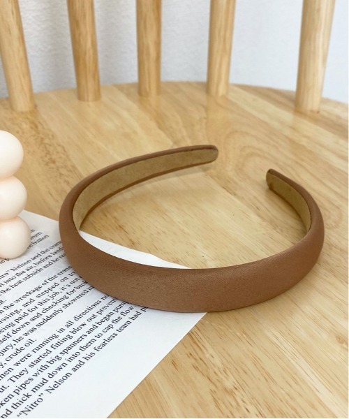 apres jour(アプレジュール)の「【apres jour×ARIAZ】ぷっくりカチューシャ(カチューシャ・レディース・ベージュ/ダークブラウン/アイボリー・FREE)」の5枚目の写真