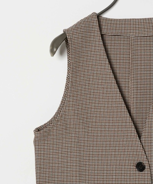 Heather(ヘザー)の「チェックジレ 892414(ベスト・レディース・グレー系その他/ブラウン系その他・FREE)」の14枚目の写真