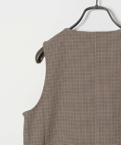 Heather(ヘザー)の「チェックジレ 892414(ベスト・レディース・グレー系その他/ブラウン系その他・FREE)」の11枚目の写真