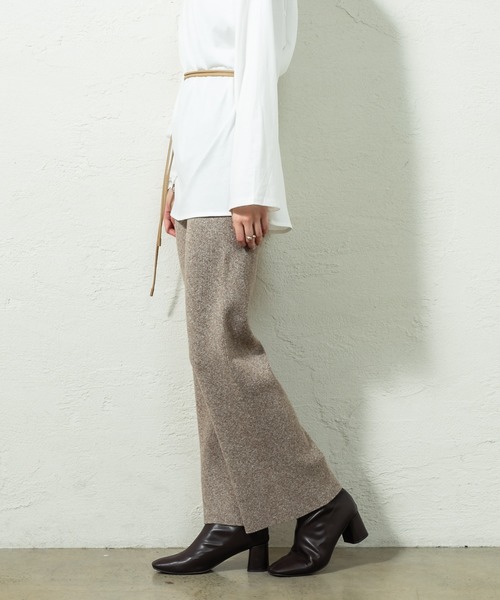 mystic（ミスティック）の「メランジニットパンツ（その他パンツ・レディース・グレー/ブラウン/ピンク・FREE）」の14枚目の写真