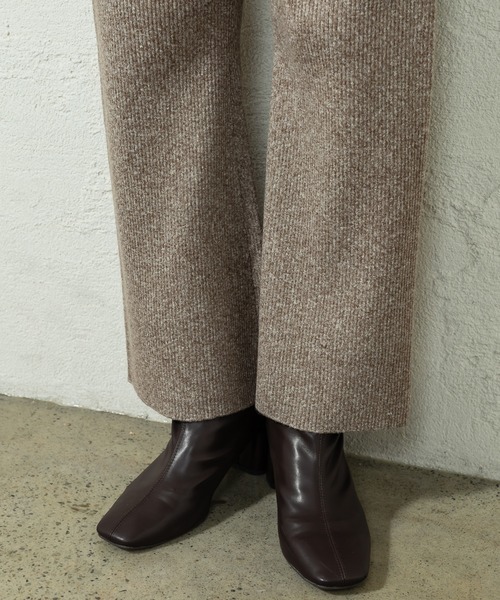 mystic（ミスティック）の「メランジニットパンツ（その他パンツ・レディース・グレー/ブラウン/ピンク・FREE）」の8枚目の写真