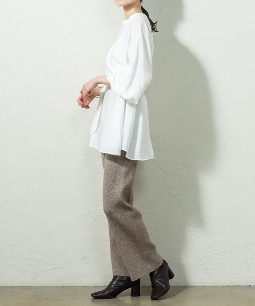 mystic（ミスティック）の「メランジニットパンツ（その他パンツ・レディース・グレー/ブラウン/ピンク・FREE）」の19枚目の写真