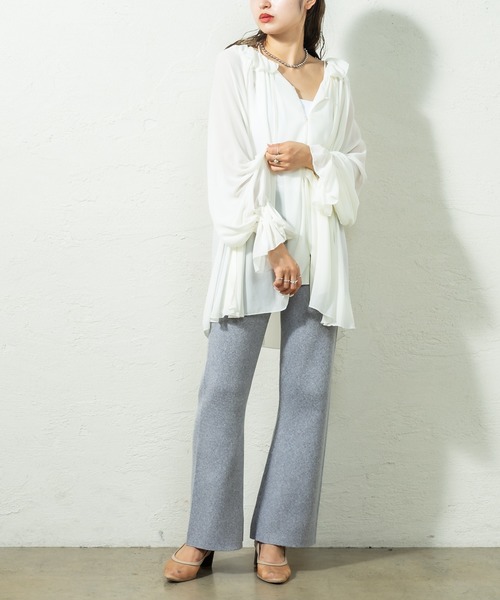 mystic（ミスティック）の「メランジニットパンツ（その他パンツ・レディース・グレー/ブラウン/ピンク・FREE）」の22枚目の写真