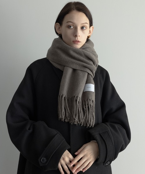 新品未使用　baserange ストール ブラック マフラー　ベースレンジ BASERANGE/ベースレンジ】SCARF：マフラー（マフラー）｜JOURNAL