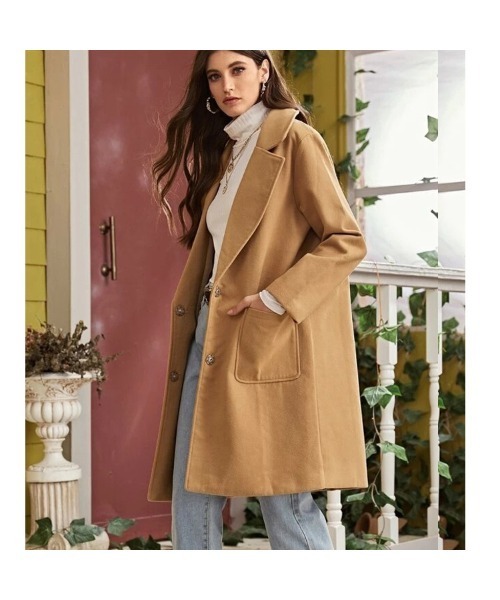 Ritzy（リッツィー）の「大人キレイめ パッチポケットチェスターコート