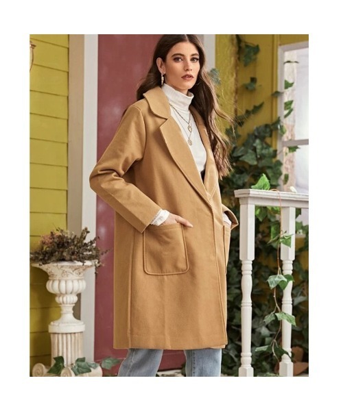 Ritzy（リッツィー）の「大人キレイめ パッチポケットチェスターコート