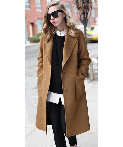 Ritzy（リッツィー）の「大人キレイめ パッチポケットチェスターコート