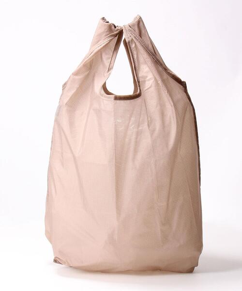 THE STATION STORE(ザ ステーション ストア)の「<HUNGBAG>エコバッグ L(エコバッグ/サブバッグ・レディース・ブラック/ベージュ/イエロー/ライトグレー・FREE)」の4枚目の写真