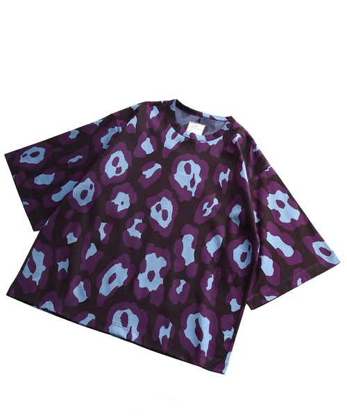 SHAREEF（シャリーフ）の「LEOPARD JQ BIG-T（Tシャツ/カットソー・メンズ・レッド/グレー/ブラック・1/3/2）」の5枚目の写真
