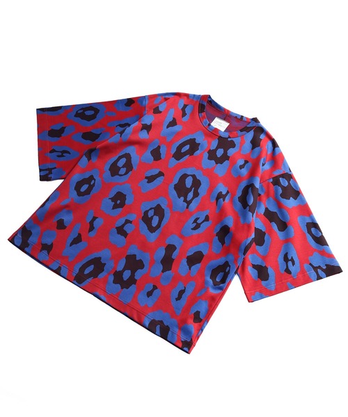 SHAREEF（シャリーフ）の「LEOPARD JQ BIG-T（Tシャツ/カットソー・メンズ・レッド/グレー/ブラック・1/3/2）」の12枚目の写真