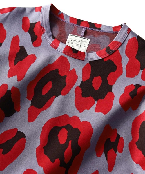 SHAREEF（シャリーフ）の「LEOPARD JQ BIG-T（Tシャツ/カットソー・メンズ・レッド/グレー/ブラック・1/3/2）」の13枚目の写真