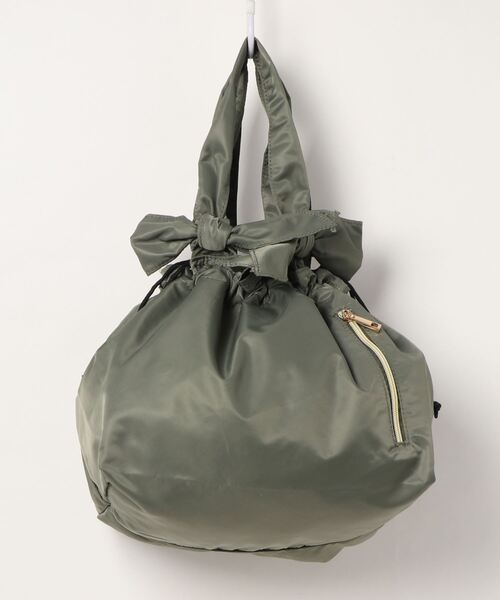 カシュカシュ Cachecache リボンナイロンビッグドロストトート トートバッグ Cache Cache カシュ カシュ のファッション通販 Zozotown