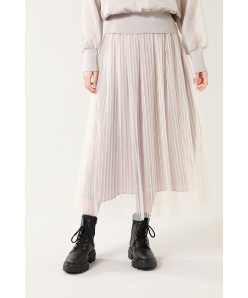 ローズバッド（ROSE BUD）/チュールレイヤードＰＯ ROSE BUD（ローズバッド）の「チュールレイヤードスカート（スカート