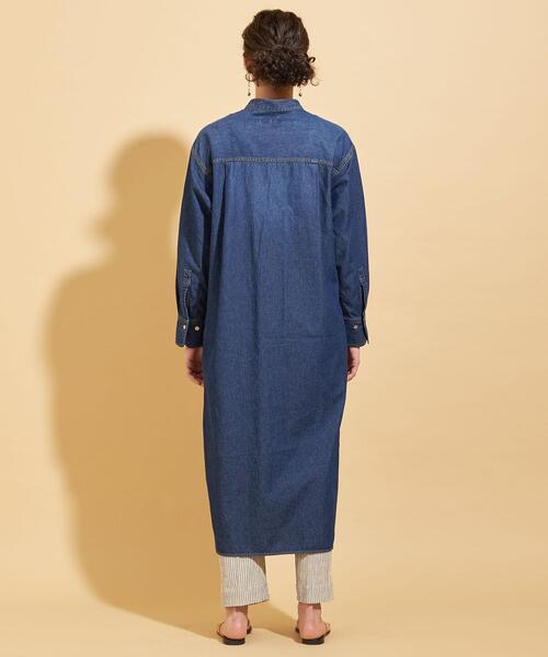 新品 ユナイテッドアローズ  2way 前開き シャツ ロング ワンピース BEAUTY&YOUTH UNITED ARROWS（ビューティーアンドユースユナイテッド