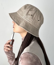 【newhattan】 ニューハッタン サイズ展開あり バケットハット ツイル デニム ユニセックス/buckethat