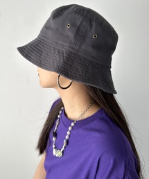 newhattan（ニューハッタン）の「【newhattan】 ニューハッタン サイズ展開あり バケットハット ツイル デニム ユニセックス/buckethat（ハット）」