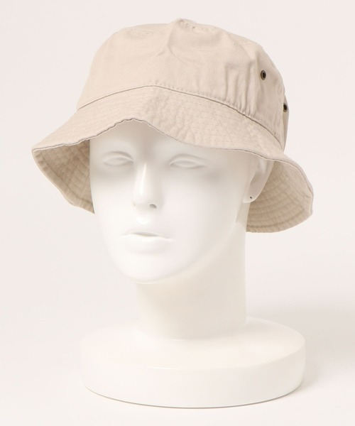 newhattan（ニューハッタン）の「【newhattan】 ニューハッタン サイズ展開あり バケットハット ツイル デニム ユニセックス/buckethat（ハット・レディース・ブラック/ブラック系その他/ホワイト/ダークインディゴブルー/ネイビー/スミクロ/ベージュ/チャコール/ライトインディゴブルー/ライトベージュ/カーキ/ダークグリーン・S/M/L/XL/M/L）」の19枚目の写真