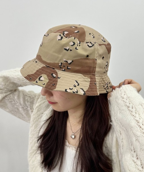 newhattan(ニューハッタン)の「【newhattan】 ニューハッタン サイズ展開あり バケットハット ツイル デニム ユニセックス/buckethat(ハット・レディース・ブラック/ダークブラック/ホワイト/ダークインディゴブルー/ネイビー/ライトブラック/カーキ/チャコール/ライトインディゴブルー/ライトベージュ/オリーブ/ダークグリーン/ベージュ系その他・S/M/L/XL/M/L)」の15枚目の写真